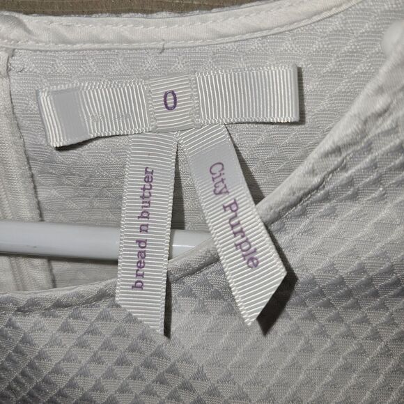 Coquette White Crop Top Womens Size Small Cut out CIrcles Preppy Chic Workwear - Picture 3 of 13